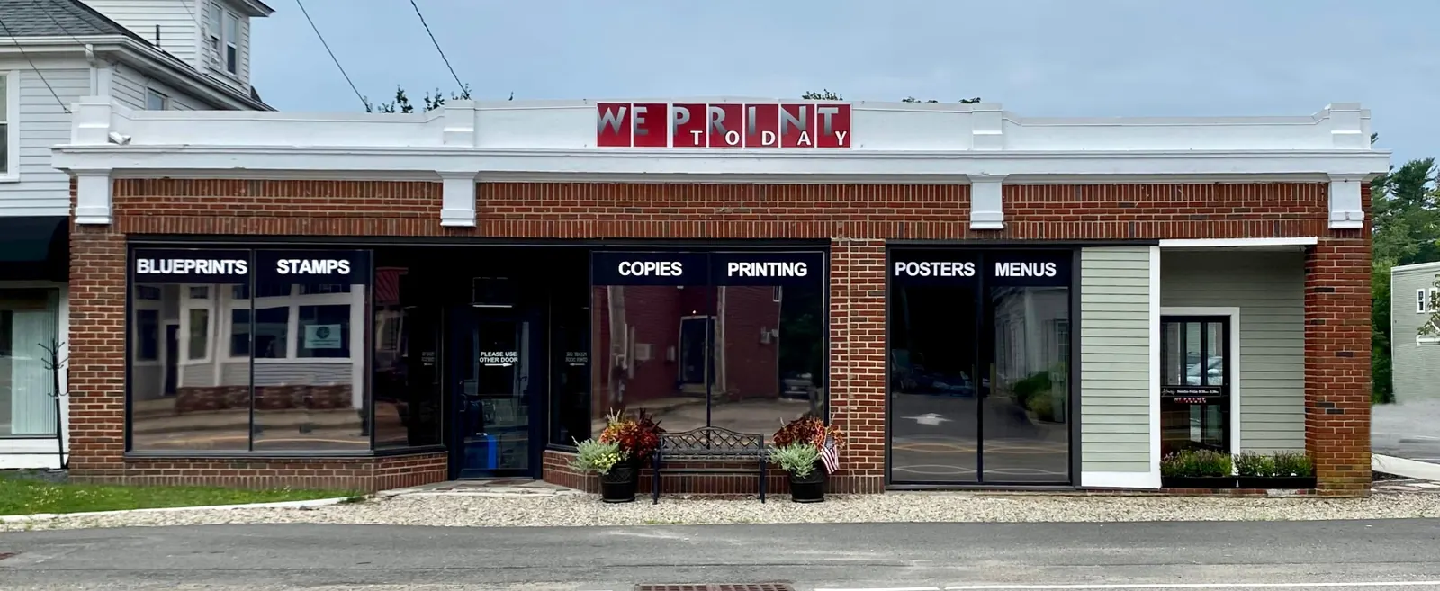 We Print Today storefront — full-service print, copy & sign shop in Kingston, MA
